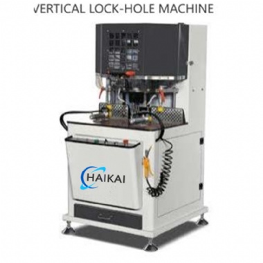 VERTICAL LOCK-HOLE MACHINE